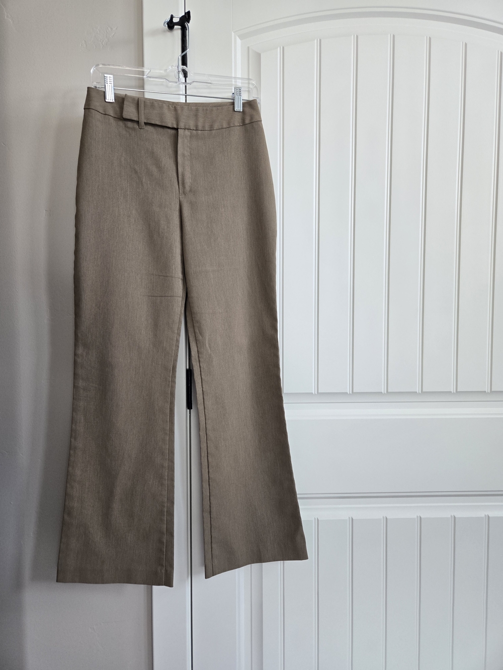 A. Byer Taupe Wide-Leg Trousers